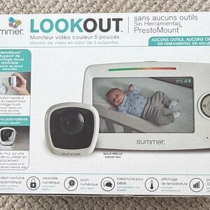 White Baby Monitor with Charger Summer Baby Monitor NIB Electric All Items in BX
